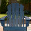 Chaises Adirondack pliantes Hdpe avec porte-gobelet-998573971