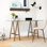 Bureau en verre Tigerlily