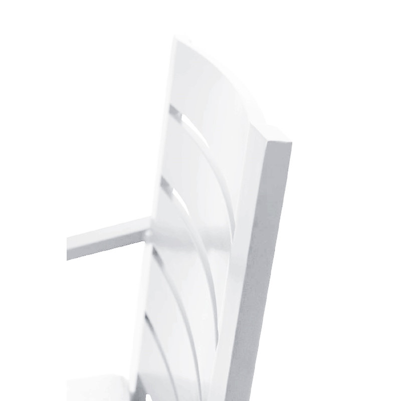 Tabouret de bar 30 po Adelynn, Blanc