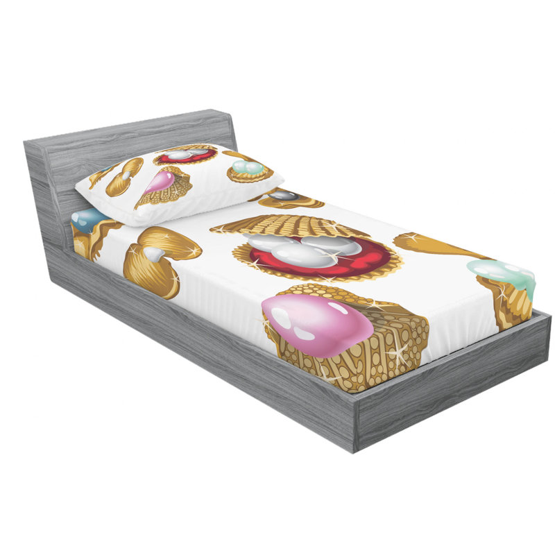 Microfiber Sheet Set, Twin XL Sheet Set with Fitted Sheet