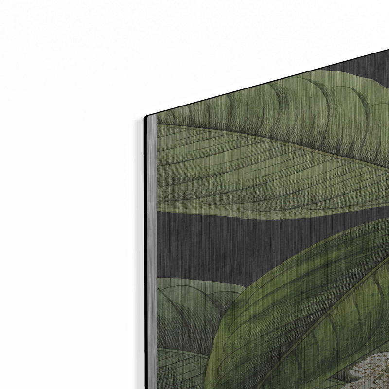 Grand Leaves par Lettred & Lined, art mural en métal, H 36 po x l 24 po