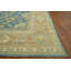 Tapis turc Oushak bleu 10x14