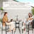 Outdoor 3-piece Bar Set With Bar Height Table