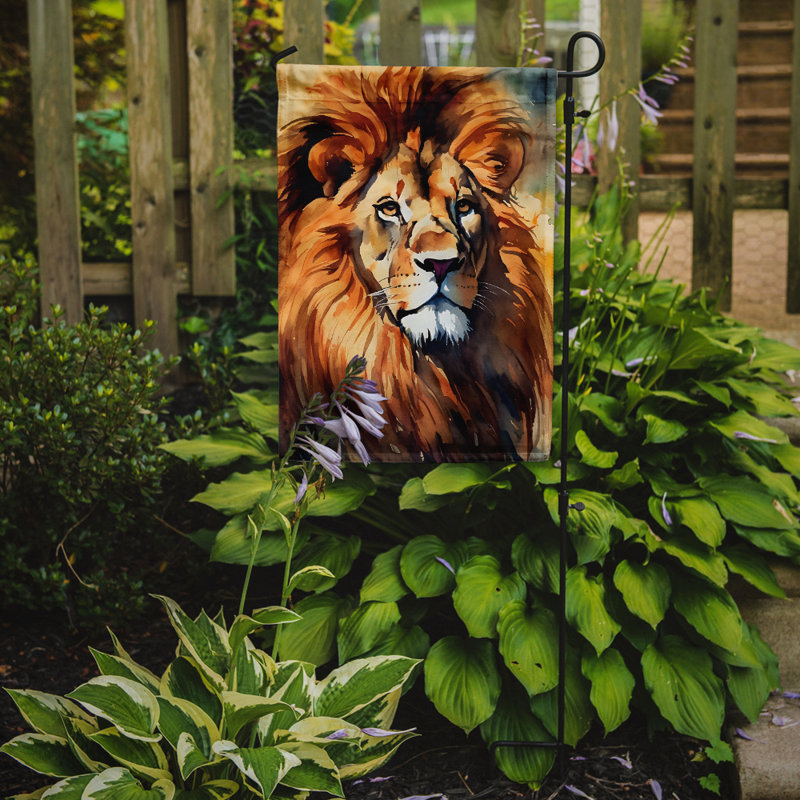 Drapeau du jardin du lion
