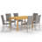 Rectangular 6 - Person Dining Set-631013285-631236953
