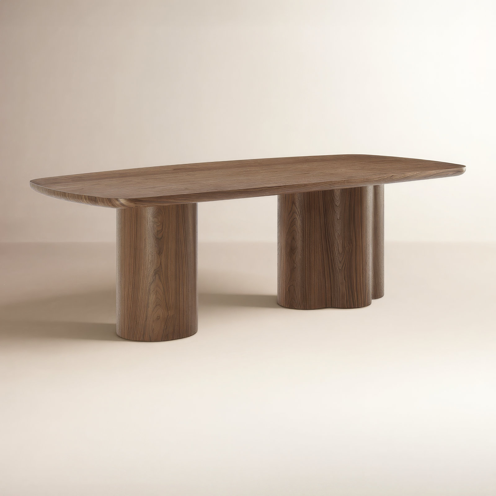 Tommi 95" Dining Table, Walnut