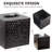 Tissue Box Cover Holder Square - Black Cube Tissues Boxes Covers Bathroom Accessories