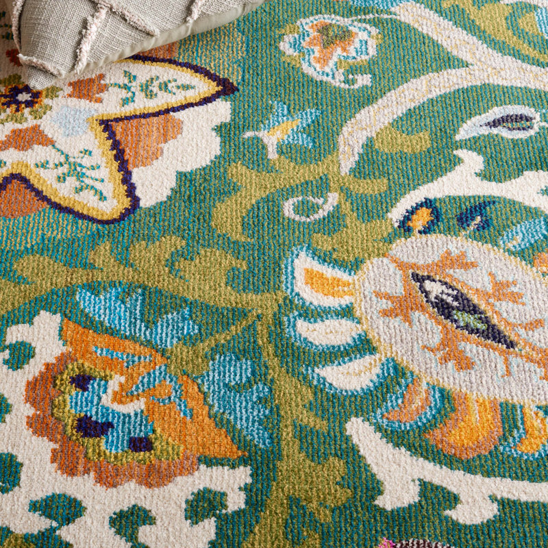 Monaco Performance Paisley Rug, Rectangle 5'1" x 7'6"