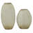 Coleshill 2 Piece Gold Metal Table Vase Set