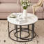 Ensemble de 3 tables basses Modern Modern