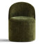 Chaise roulante rembourrée roulante en chenille avec roulettes cachées (ensemble de 4)-130462606-130462609