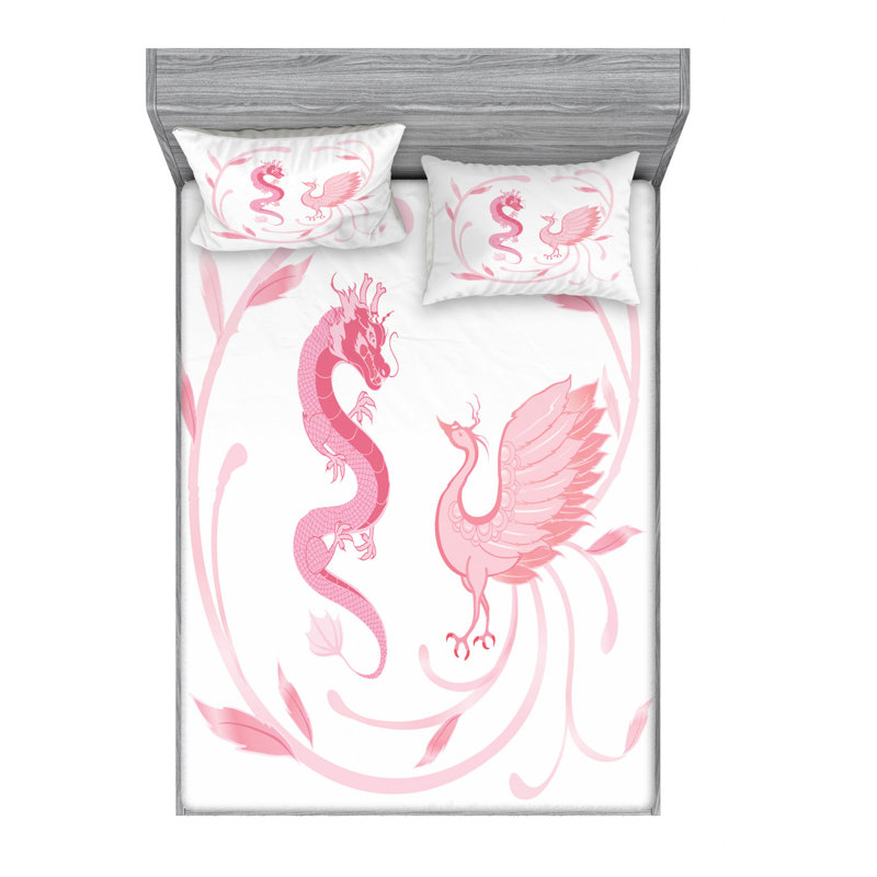 Microfiber Sheet Set, Queen Sheet Set with Fitted Sheet