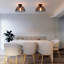 1-Light Modern Farmhouse Semi Flush Mount