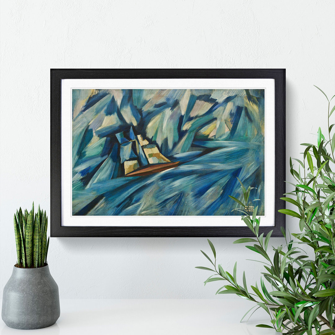 The Chalupa by Amadeo De Souza-Cardoso - Picture Frame Painting