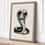 Cobra in Hood Japandi - Wrapped Canvas-8593019-8593018