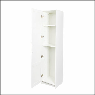 Stackable Wall Storage Cabinet – 70.87"H, Adjustable Shelves, Wall-Mounted Design