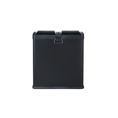 Stainless Steel 2-Compartment Trash Can