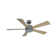Wynd 5 - Blade Outdoor /Indoor Smart Ceiling Fan with Remote Control and LED Light Kit Included, Works With Alexa and iOS or Android App
