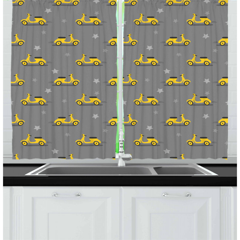 Tailored Kitchen Curtain