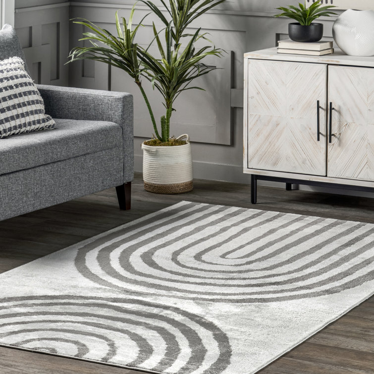 Sena Modern Rainbow Area Rug