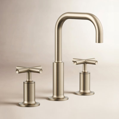 Purist High-Arc Cross-Handle Widespread Faucet