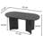 Lennox Mid-Century Modern Oval Dining Table Set