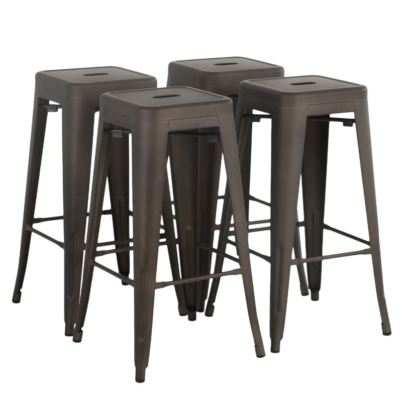 Lehman Stool, Tabouret de bar (siège d’une hauteur de 30 po), Bronze