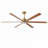Large Solid Wood Ceiling Fan Light Kit with Remote Control-1498677171