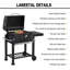 Dakota Fields Aanijah 113cm W Charcoal Grill