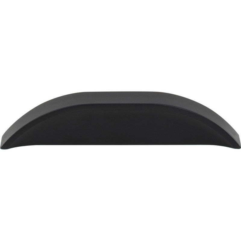 Elara Arch Pull, Matte Black, 12"