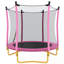 Trampoline intérieur / extérieur pour tout-petit avec enceinte et pieds stables en forme de U-126757081