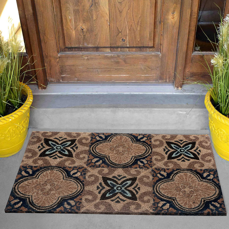 Zechariah Non-Slip Indoor Doormat, 70cm W x 40cm L