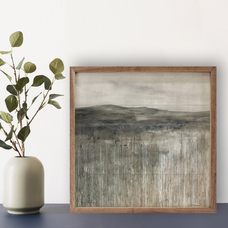 Hillside Fields par Carol Robinson, H 4 po x l 4 po
