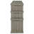 Weathered Grey 3-Tier Open Back Bookcase