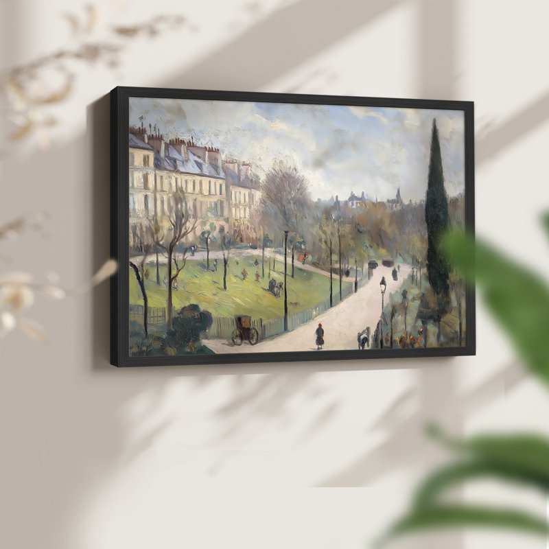 Paysage, série XXL-III, reproduction encadrée, 22" H x 28" W, Noir, noir, noir, noir