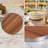 Wood Round 1 Piece Trivet