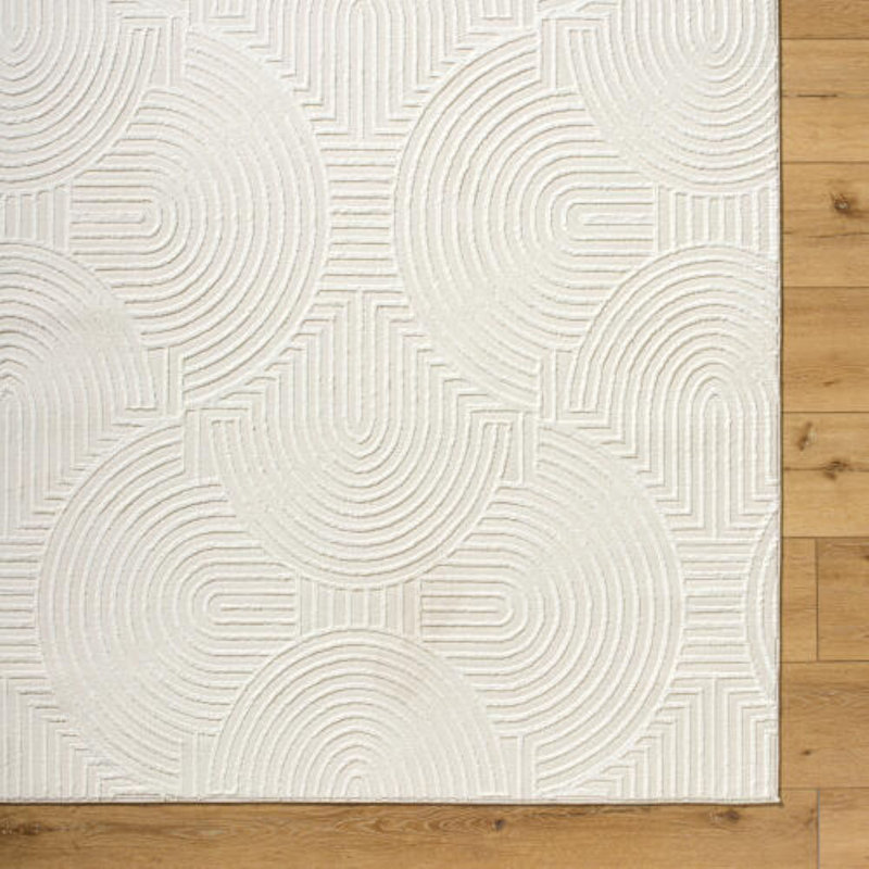 Tapis d'intérieur lavable à la machine Olivyah, Rectangle 1 pi 11 po x 3 pi 9 po