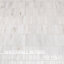 Carreau de mosaïque pour plancher et mur en marbre poli 11 po x 11,61 po Bond Tile-86644354