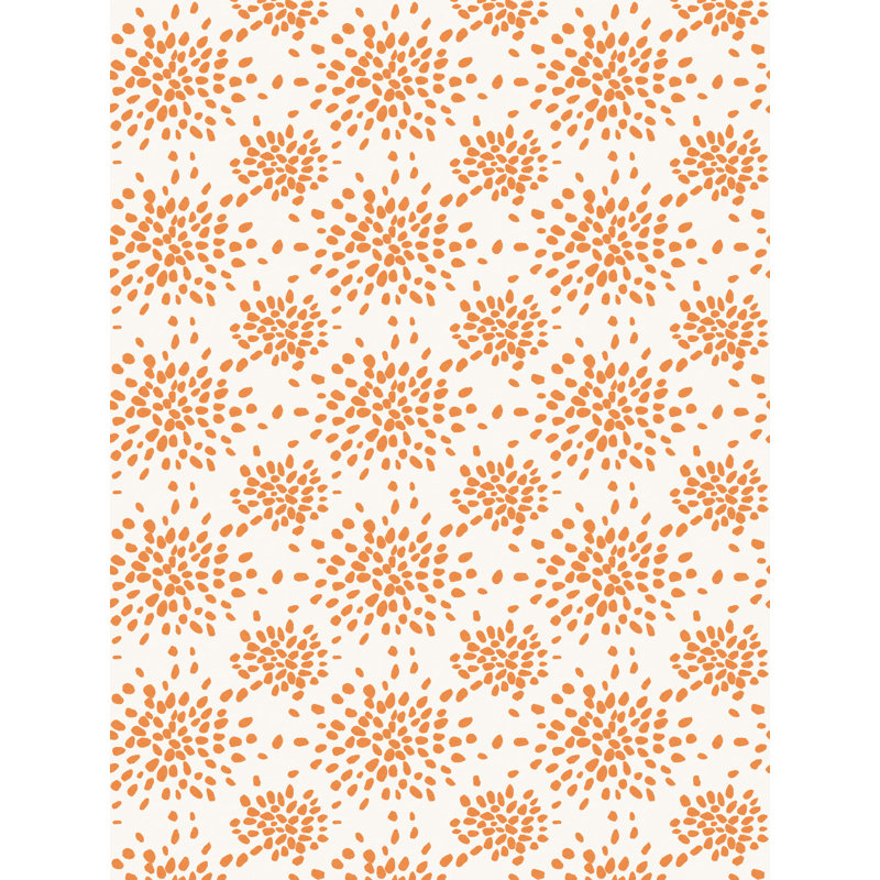 COUVERTURE MURALE DE Feux d'artifice, Tangerine