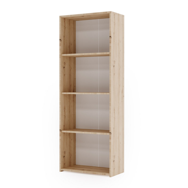 160cm H x 60cm W Library Bookcase, Artisan Oak
