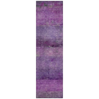 Machine Washable Indoor/Outdoor Matteson ACN2311 Stripes Rug