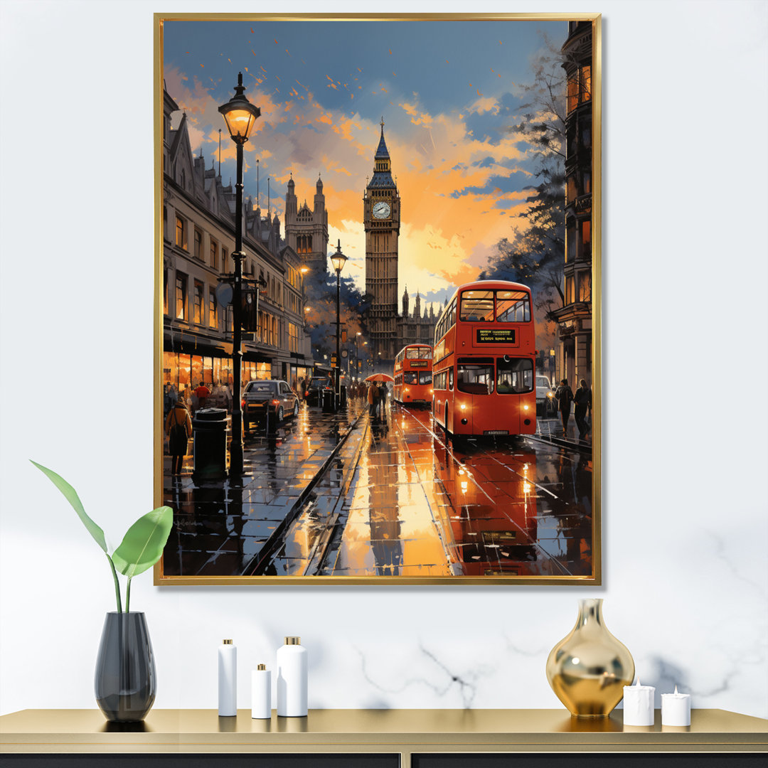 England City Skylineengland Landscape III - England Canvas Print Red Barrel Studio® 