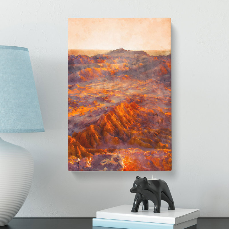 San Pedro De Atacama Desert In Chile - Wrapped Canvas Painting, 60cm H x 40cm W x 3cm D