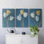 Floral Study Series XLIX - ensemble de toiles tendues avec châssis Premium - prêt à être accroché-974987247
