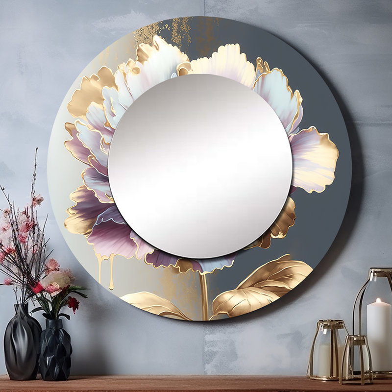 Miroir décoratif Sriman, 36 po x 36 po