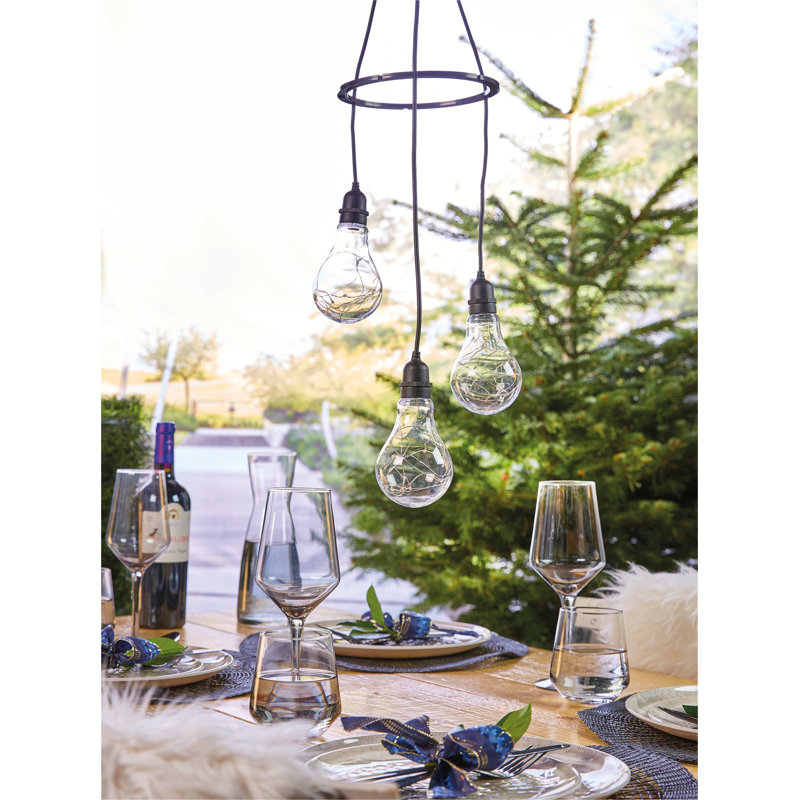 Ahmere 3 - Light Outdoor Chandelier