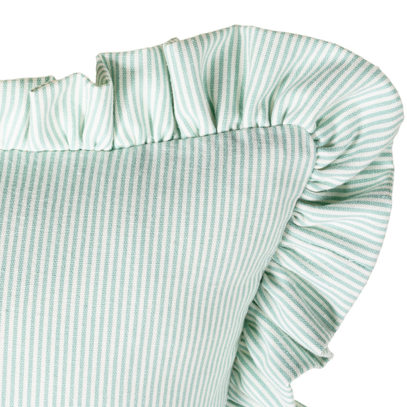 Coussin Birch Lane, Vert, Plumes