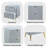 Gaines Gray High Gloss Finish Nightstand-236832720