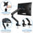 Height Adjustable Universal Desk Mount