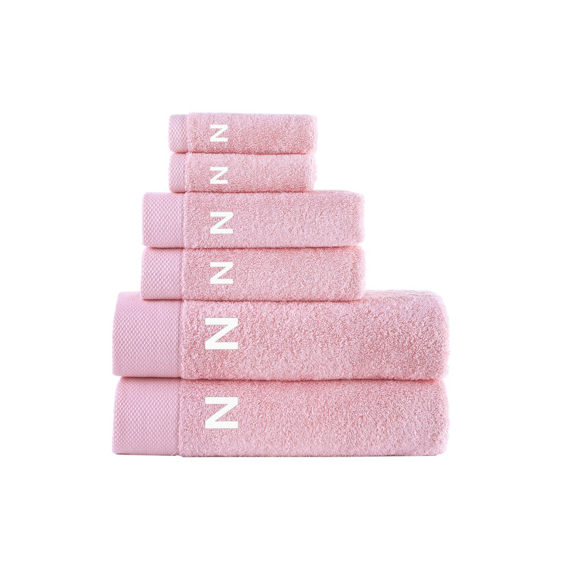 Dierks 6 pcs Towel Set, N, Pink